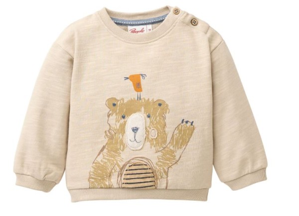 Sweat-Pullover BÄR People wear organic Waldkindergarten, piccolina