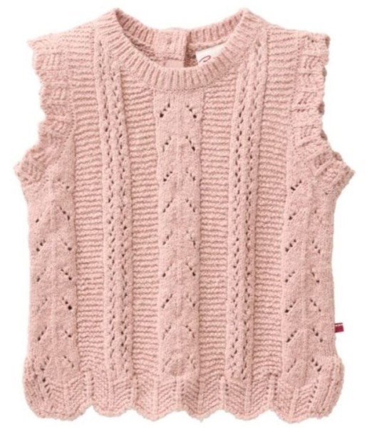 Strick-Pullunder altrosa People wear organic Waldkindergarten, piccolina