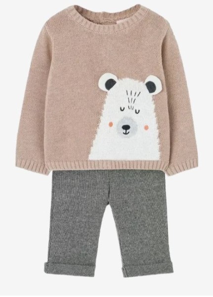 Strick-Set Pullover & Hose boboli piccolina Waldkindergarten 1221737441