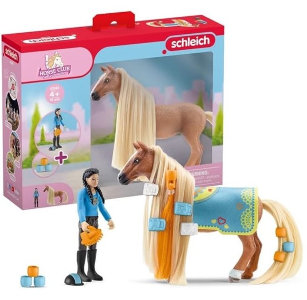 Kämmpferd hellbraun Schleich piccolina, Waldkindergarten