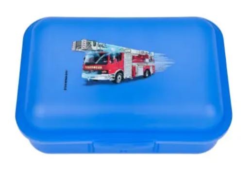 Bio-Brotbox FEUERWEHR emil Waldkindergarten piccolina Vesperbox Lunchbox