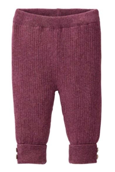 Strickhose brombeer People wear organic Waldkindergarten, piccolina