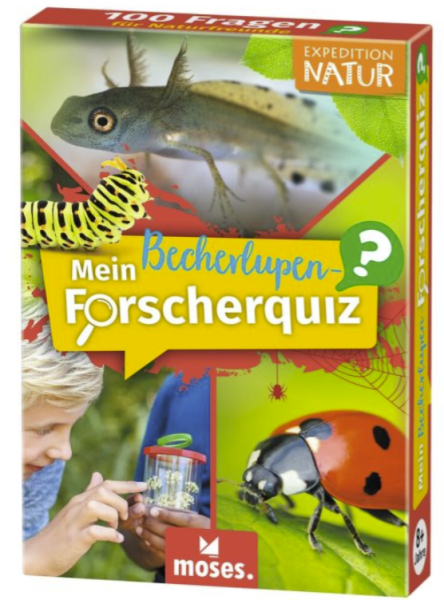 Mein BECHERLUPEN-Forscherquiz   moses  piccolina Waldkindergarten  