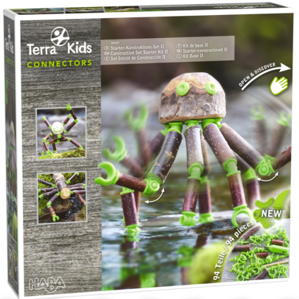 Terra Kids Connectors Starter-Konstruktions-Set II HABA piccolina Waldkindergarten