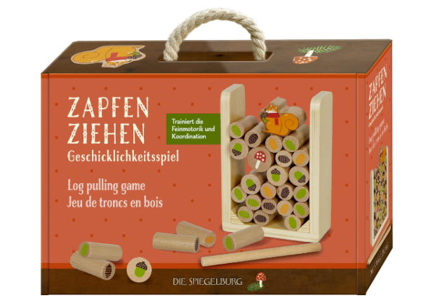 Spiel ZAPFEN ZIEHEN    Die Spiegelburg   piccolina