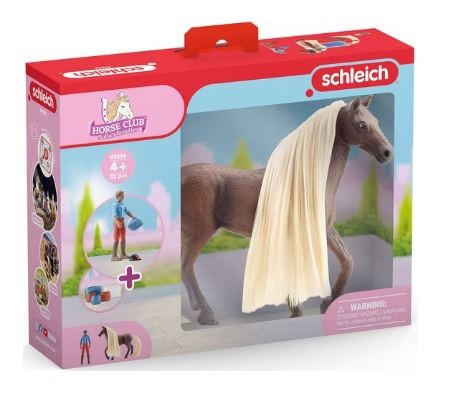 Kämmpferd dunkelbraun Schleich piccolina, Waldkindergarten