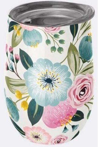 Büro-Kaffeebecher PASTEL FLOWERS chic-mic Waldkindergarten, piccolina 