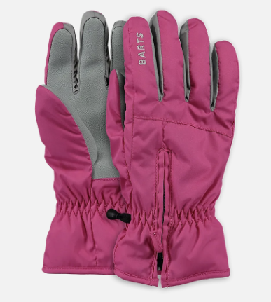 Fingerhandschuhe ZIPPER-GLOVES pink barts piccolina Waldkindergarten