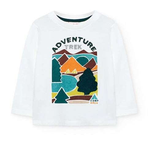 Langarmshirt ADVENTURE TREK BOBOLI piccolina Waldkindergarten 3320191111