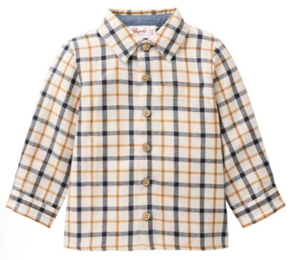 Flanell-Hemd karriert People wear organic Waldkindergarten, piccolina