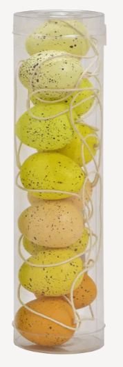 Hänger-Set Ostereier Gelb-Orangetöne Waldkindergarten piccolina