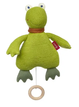 Strick-Spieluhr Frosch sigikid piccolina, Waldkindergarten 39686