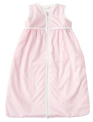 Frottierschlafsack STREIFEN KLASSIK rosa TAVO piccolina, Waldkindergarten