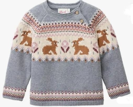 Strick-Pullover HASEN People wear organic Waldkindergarten, piccolina