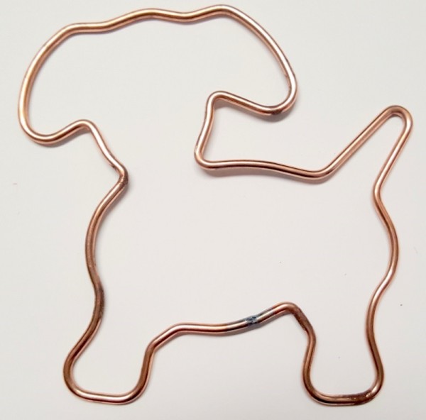Rahmenform HUND - CREARTEC ARTIDEE piccolina colouraplast