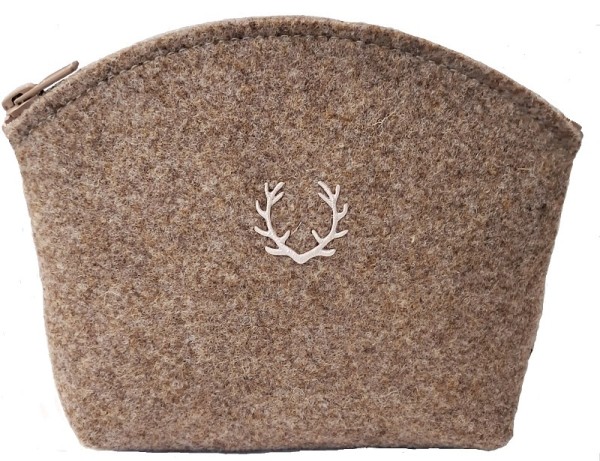 Filztasche HIRSCHGEWEIH LANA GREEN piccolina Waldkindergarten 