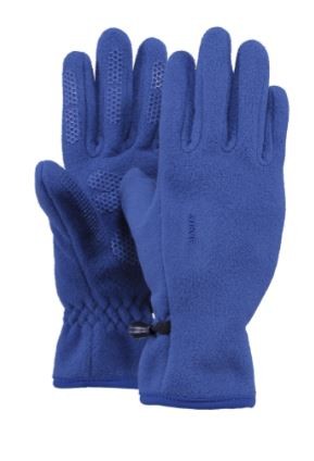 barts, Handschuhe, Klettverschluss, Verstärkung, Fleece Fleece-Fingerhandschuhe royalblau piccolina Waldkindergarten