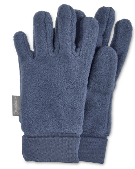Fleece-Fingerhandschuhe tintenblau STERNTALER Piccolina, Waldkindergarten
