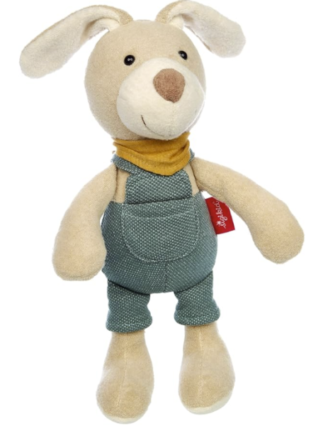 Latzhosen-Hase Sweety, grün, Kuscheltier sigikid Waldkindergarten, piccolina 39923