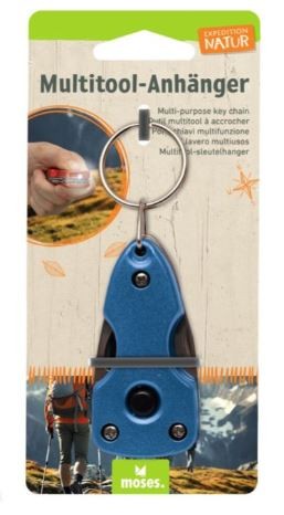 Multitool-Anhänger mit LED-Licht moses piccolina Waldkindergarten moses-verlag