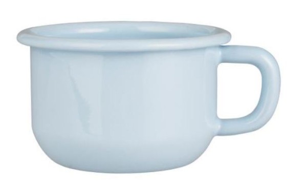 Tasse Emaille hellblau Ib Laursen Waldkindergarten Dekoration 0473
