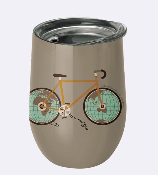 Büro-Kaffeebecher WORLD TRAVELLER chic-mic Waldkindergarten, piccolina 