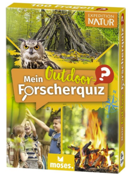 Mein OUTDOOR-Forscherquiz   moses   piccolina Waldkindergarten  