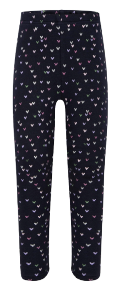 Legging HERZ navy Happy Girls Waldkindergarten, piccolina