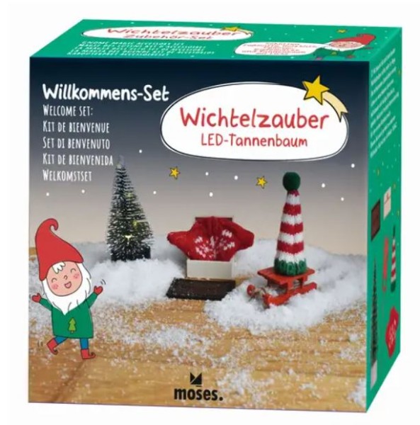 WICHTELZAUBER Zubehör-Set TANNENBAUM moses-Verlag Waldkindergarten, piccolina